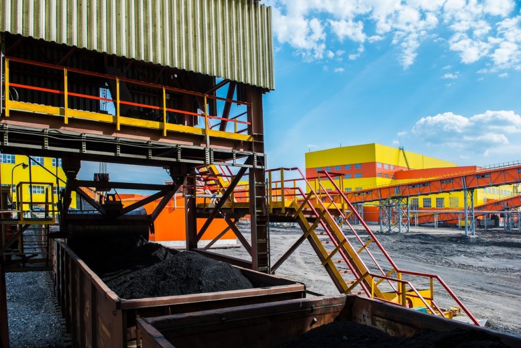 Urgal black coal deposit in Russian Far East