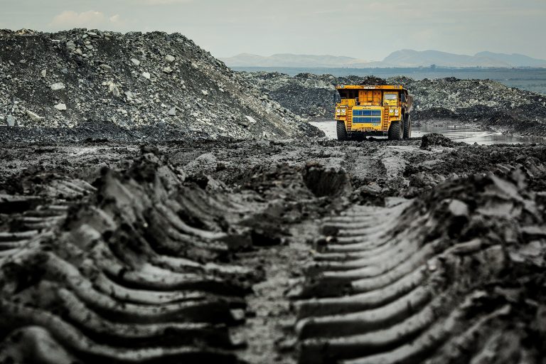 The Chernogorsky coal mine, Russia