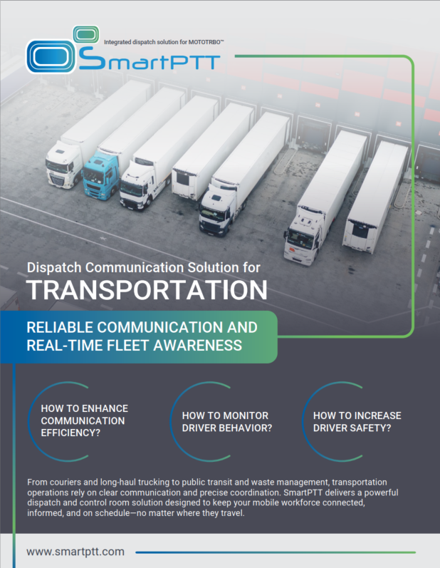 SmartPTT for Transportation